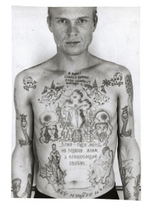 tatouage carcéral russe